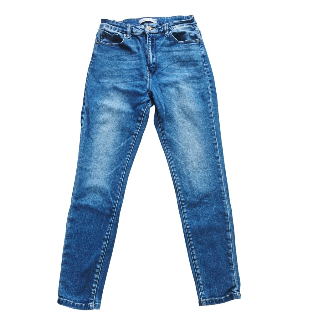 KanCan Maurices Womens High Rise Skinny Jeans Medium Wash Blue Size 28‎